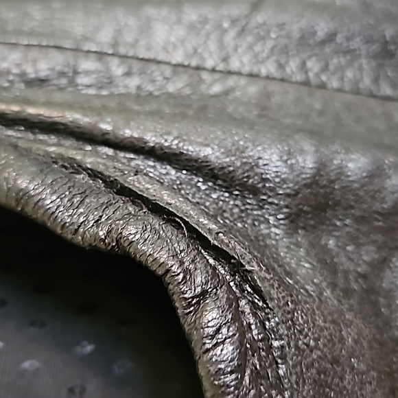 Vintage Leather Vest with Buffalo Nickel Buttons - Picture 6 of 16